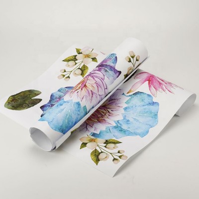 5PCS Magical Scented Paper Flower Gift Wrapping Paper